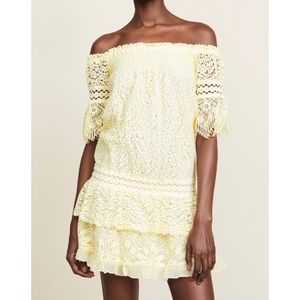 Temptation Positano off shoulder dropwaist dress